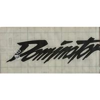 samolepka Dominator 150x35 erná